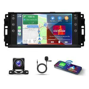 4G+64G Double Din Car Stereo for Dodge Avenger 2011-2014, for Chrysler 200 2011-2013 w/Carplay & Android Auto, 7 Inch HD Touch Screen Android 13 Car Audio Receiver GPS WiFi Bluetooth BT Backup Camera 4G+64G Double Din Car Stereo for Dodge Avenger 2011-2014, for Chrysler 200 2011-2013 w/Carplay & Android Auto, 7 Inch HD Touch Screen Android 13 Car Audio Receiver GPS WiFi Bluetooth BT Backup Camera