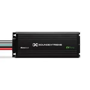 by ECOXGEAR 1-Channel Mono EV High Definition Amplifier Marine Grade Compact Class D 750W Peak Output Waterproof Dustproof for 48V to 72V Electric Vehicles Only by ECOXGEAR 1-Channel Mono EV High Definition Amplifier Marine Grade Compact Class D 750W Peak Output Waterproof Dustproof for 48V to 72V Electric Vehicles Only