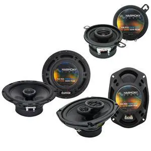 Fits Toyota Tacoma 2005-2015 Speaker Package 6x9 6.5" 3.5" | 450 300 and 90 watt power handling, front and rear door replacement, complete upgrade set, 6.5 inch size, easy install Fits Toyota Tacoma 2005-2015 Speaker Package 6x9 6.5" 3.5" | 450 300 and 90 watt power handling, front and rear door replacement, complete upgrade set, 6.5 inch size, easy install