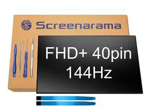 Screen Replacement for Lenovo Legion Slim 5 16APH8 82Y9 | 40pin 144Hz FHD+ Matte IPS 1920x1200 LCD LED Display with Tools and Tape Screen Replacement for Lenovo Legion Slim 5 16APH8 82Y9 | 40pin 144Hz FHD+ Matte IPS 1920x1200 LCD LED Display with Tools and Tape