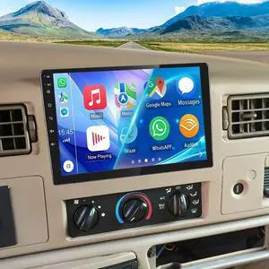 2G+64G Car Stereo for Ford F250 F350 Super Duty 1999-2004 with Wireless CarPlay and Android Auto, 10.1" HD Touchscreen Android 14 Double Din Car Radio Support Bluetooth WiFi GPS SWC FM Backup Camera 2G+64G Car Stereo for Ford F250 F350 Super Duty 1999-2004 with Wireless CarPlay and Android Auto, 10.1" HD Touchscreen Android 14 Double Din Car Radio Support Bluetooth WiFi GPS SWC FM Backup Camera