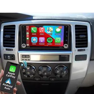2+64G Double Din Car Stereo for Toyota 4Runner 2003-2009 with Wireless CarPlay and Android Auto, 7 Inch IPS Touchscreen Android 14 Car Radio Support Bluetooth WiFi GPS SWC FM RDS 2+64G Double Din Car Stereo for Toyota 4Runner 2003-2009 with Wireless CarPlay and Android Auto, 7 Inch IPS Touchscreen Android 14 Car Radio Support Bluetooth WiFi GPS SWC FM RDS