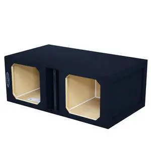 Dual Slot Center Ported Vented Sub Box Subwoofer Enclosure Ground Shaker Box (10" Solo BARIC) Dual Slot Center Ported Vented Sub Box Subwoofer Enclosure Ground Shaker Box (10" Solo BARIC)