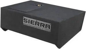 2019-2024 Sierra Crew Cab Truck Sub Box 10" Single Subwoofer Enclosure 2019-2024 Sierra Crew Cab Truck Sub Box 10" Single Subwoofer Enclosure