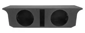 REC112 Dual 10" Subwoofer Box for 2007-2016 Jeep Wrangler 4-Door | Sealed MDF Enclosure, 1.6 Cu Ft per Sub, 39 Hz Tuning, Gold-Plated Terminals, Charcoal Carpet, Pre-Wired, Behind Rear Seat REC112 Dual 10" Subwoofer Box for 2007-2016 Jeep Wrangler 4-Door | Sealed MDF Enclosure, 1.6 Cu Ft per Sub, 39 Hz Tuning, Gold-Plated Terminals, Charcoal Carpet, Pre-Wired, Behind Rear Seat