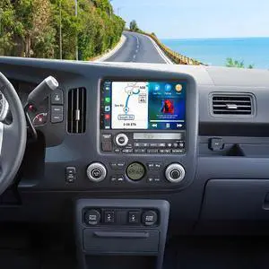 7" Car Radio 2G+64G Upgrade for Honda Ridgeline 2006-2014 with Wireless CarPlay and Android Auto, Android 14 Touch Screen Double Din Car Stereo Head Unit Support Bluetooth GPS WiFi FM RDS SWC Camera 7" Car Radio 2G+64G Upgrade for Honda Ridgeline 2006-2014 with Wireless CarPlay and Android Auto, Android 14 Touch Screen Double Din Car Stereo Head Unit Support Bluetooth GPS WiFi FM RDS SWC Camera