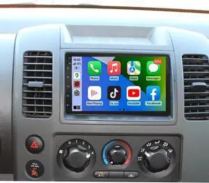 Car Radio Stereo for Nissan Frontier 2005-2009 with CarPlay Android Auto, 7 Inch HD Touchscreen Radio Android 13 AHD Camera/Bluetooth/GPS/MIC 2GB +32GB Car Radio Receiver Car Radio Stereo for Nissan Frontier 2005-2009 with CarPlay Android Auto, 7 Inch HD Touchscreen Radio Android 13 AHD Camera/Bluetooth/GPS/MIC 2GB +32GB Car Radio Receiver