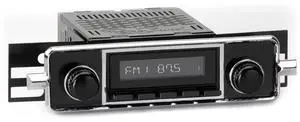 RetroRadio Compatible with 1958-67 Volkswagen Beetle with Sapphire-Style Plate Features Include Bluetooth, AUX, AM/FM LAB-M1-504-36P-76PVW1 RetroRadio Compatible with 1958-67 Volkswagen Beetle with Sapphire-Style Plate Features Include Bluetooth, AUX, AM/FM LAB-M1-504-36P-76PVW1