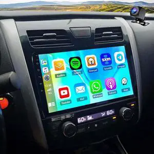 10" Car Stereo for Nissan Altima 2013-2015 Double Din Android 14 Car Radio | Head Unit with Carplay Android Auto 2+64G Bluetooth Navi SWC Split Screen Touch Screen GPS WiFi FM Backup Camera 10" Car Stereo for Nissan Altima 2013-2015 Double Din Android 14 Car Radio | Head Unit with Carplay Android Auto 2+64G Bluetooth Navi SWC Split Screen Touch Screen GPS WiFi FM Backup Camera
