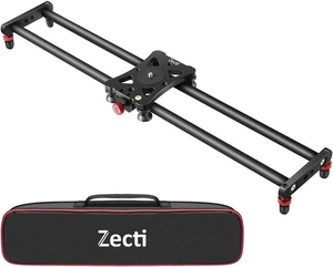 Camera Slider 24"/60 cm Adjustable Carbon Fiber Camera Dolly Track Video Stabilizer Rail Slider Mount for Camera DSLR Video Movie Photography Camcorder Stabili & Phone, Black Camera Slider 24"/60 cm Adjustable Carbon Fiber Camera Dolly Track Video Stabilizer Rail Slider Mount for Camera DSLR Video Movie Photography Camcorder Stabili & Phone, Black
