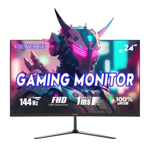 23.8-inch Gaming Monitor FHD 1920x1080 144Hz, VA Panel with 4000:1 Contrast, HDR10, 1ms Response Time, HDMI & VGA Ports, Wall Mountable 23.8-inch Gaming Monitor FHD 1920x1080 144Hz, VA Panel with 4000:1 Contrast, HDR10, 1ms Response Time, HDMI & VGA Ports, Wall Mountable