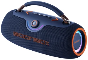 Portable Bluetooth Speakers, 80W Wireless Outdoor Speakers, Blue IPX6 Waterproof, Bluetooth 5.3, Bass Boost, 24H Playtime, 8000mAh, RGB Lights, TWS Pairing for Party, Camping, Beach & Pool Portable Bluetooth Speakers, 80W Wireless Outdoor Speakers, Blue IPX6 Waterproof, Bluetooth 5.3, Bass Boost, 24H Playtime, 8000mAh, RGB Lights, TWS Pairing for Party, Camping, Beach & Pool