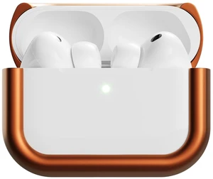 Compatible with AirPods Pro 3 Case (2025), Minimalist Protective Shock Absorption Aluminum Shells + Elastomer Inlays, Slide-On Fit Charging Case Cover Compatible with AirPods Pro 3 Case (2025), Minimalist Protective Shock Absorption Aluminum Shells + Elastomer Inlays, Slide-On Fit Charging Case Cover