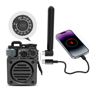 Wild Mini 3.0 Rugged Portable Bluetooth Speaker with Retro FM Radio Phone Charger/15H Playtime/IPX5 Waterproof/3 Mode Flashlight, Outdoor Companion for Man Camping/Hiking/Travel Wild Mini 3.0 Rugged Portable Bluetooth Speaker with Retro FM Radio Phone Charger/15H Playtime/IPX5 Waterproof/3 Mode Flashlight, Outdoor Companion for Man Camping/Hiking/Travel