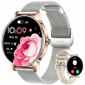 Smart Watches for Women, 1.27" Fitness Watch for Android/iPhone, Two Bands Smart Watches for Women, 1.27" Fitness Watch for Android/iPhone, Two Bands
