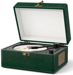 Retro CD Player with Bluetooth in&Out Portable Music Player for Relaxing Anywhere,Auto Power Off,USB,AUX,Headphone Jack,Vintage CD Player for Music Lovers,Birthday Gifts for Women/Men-Green Retro CD Player with Bluetooth in&Out Portable Music Player for Relaxing Anywhere,Auto Power Off,USB,AUX,Headphone Jack,Vintage CD Player for Music Lovers,Birthday Gifts for Women/Men-Green