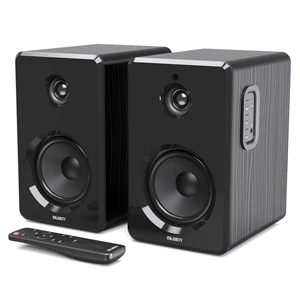 D40 Active Bookshelf Speakers Powered Stereo Studio Speakers Powerful Amplified 2.0 Channel Sound Bluetooth, Optical, RCA, USB & Aux Playback Digital Controls HiFi Speakers D40 Active Bookshelf Speakers Powered Stereo Studio Speakers Powerful Amplified 2.0 Channel Sound Bluetooth, Optical, RCA, USB & Aux Playback Digital Controls HiFi Speakers