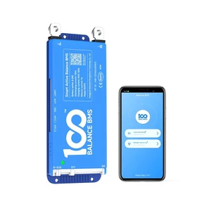 DALY Smart BMS 12V-24V 100A Built-in 1A Active Balancer Bluetooth App Monitoring. 4S-8S LiFePO4 Li-ion LTO Support. Designed for Energy Storage, RVs, Trolling Motors DALY Smart BMS 12V-24V 100A Built-in 1A Active Balancer Bluetooth App Monitoring. 4S-8S LiFePO4 Li-ion LTO Support. Designed for Energy Storage, RVs, Trolling Motors