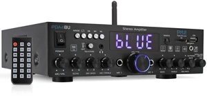 Wireless Bluetooth Home Stereo Amplifier - Multi-Channel 200W Power Amplifier Home Audio Receiver System w/Optical/Phono/Coaxial, FM Radio, USB/SD,AUX,RCA, Mic in - Antenna, Remote - PDA4BU Wireless Bluetooth Home Stereo Amplifier - Multi-Channel 200W Power Amplifier Home Audio Receiver System w/Optical/Phono/Coaxial, FM Radio, USB/SD,AUX,RCA, Mic in - Antenna, Remote - PDA4BU