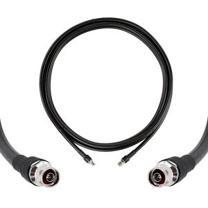 Bolton600 Coaxial Cable 30ft Black, N Male to N Male - LMR®600 Equivalent Heavy-Duty Ultra-Low-Loss 50-Ohm Design for Home and Commercial Signal Booster Installations Bolton600 Coaxial Cable 30ft Black, N Male to N Male - LMR®600 Equivalent Heavy-Duty Ultra-Low-Loss 50-Ohm Design for Home and Commercial Signal Booster Installations