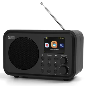 Ocean Digital WR-336M Wi-Fi Internet FM Radio, Bluetooth Speaker, Podcast, 2.4 Color Display, USB Playback, Dual Alarm Clock, Sleep Timer, Dimmer, Black Ocean Digital WR-336M Wi-Fi Internet FM Radio, Bluetooth Speaker, Podcast, 2.4 Color Display, USB Playback, Dual Alarm Clock, Sleep Timer, Dimmer, Black