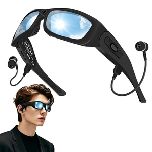 Camera Glasses 1080P, Smart Glasses with Camera and Bluetooth Glasses with Camera for Men Women, UV400 Polarized Video Sunglasses for Spotrs Cycling Horse Riding, Music & Hands-free Call Camera Glasses 1080P, Smart Glasses with Camera and Bluetooth Glasses with Camera for Men Women, UV400 Polarized Video Sunglasses for Spotrs Cycling Horse Riding, Music & Hands-free Call