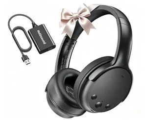 BKM700 Wireless Headphones for TV withTransmitter Bluetooth TV Headphones Wireless,Auto-Pairing,No Latency,Up to 165 ft, 40 Hrs Battery, Loud Clear Sound for Seniors BKM700 Wireless Headphones for TV withTransmitter Bluetooth TV Headphones Wireless,Auto-Pairing,No Latency,Up to 165 ft, 40 Hrs Battery, Loud Clear Sound for Seniors