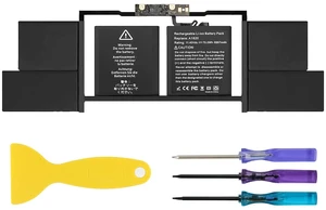 A1820 A1707 Battery Replacement for MacBook Pro 15" (Late 2016, Mid 2017) Touch Bar EMC 3072 EMC 3162 MLH32 MLH42 MLW72 MLW82 MPTR2 MPTT2 MLH52 MLW92 MPTU2 MPTV2 MPTW2 MPTX2 76Wh 6667mAh A1820 A1707 Battery Replacement for MacBook Pro 15" (Late 2016, Mid 2017) Touch Bar EMC 3072 EMC 3162 MLH32 MLH42 MLW72 MLW82 MPTR2 MPTT2 MLH52 MLW92 MPTU2 MPTV2 MPTW2 MPTX2 76Wh 6667mAh