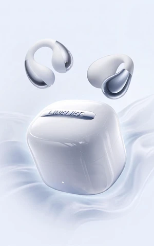Air Open Ear Clip-on EarbudsZero-Gravity Wearable TechSilver Ultra Comfortable Patented 0-Pressure Only 5g Certified Hi-Res LDAC 6H/42H Playtime Al Clear Calls No Sound Leakage Air Open Ear Clip-on EarbudsZero-Gravity Wearable TechSilver Ultra Comfortable Patented 0-Pressure Only 5g Certified Hi-Res LDAC 6H/42H Playtime Al Clear Calls No Sound Leakage