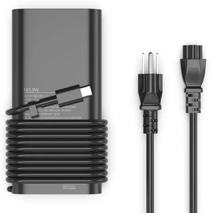 165W Gan USB C Charger Replacement for Dell Precison 5690 Compatible with Dell Precision 5680 3581 3580,Latitude 7640 7340 5540 Pro Rugged Laptop DA165PM210,LA165PM210,HA165PM210 165W Gan USB C Charger Replacement for Dell Precison 5690 Compatible with Dell Precision 5680 3581 3580,Latitude 7640 7340 5540 Pro Rugged Laptop DA165PM210,LA165PM210,HA165PM210