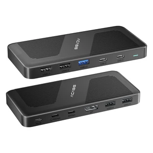 40Gbps Dock - with DP Port, PD 100W, 40Gb/s, USB C/A, Laptop Docking Station Dual Monitor Single 8K or Dual 6K Display for Windows and Mac, Compatible with USB4 40Gbps Dock - with DP Port, PD 100W, 40Gb/s, USB C/A, Laptop Docking Station Dual Monitor Single 8K or Dual 6K Display for Windows and Mac, Compatible with USB4