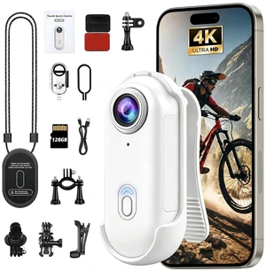 4K Mini Thumb Camera, Waterproof Magnetic POV Action Cam, 64GB Hands-Free POV Recording with Magnetic Mount for Cycling, Travel and Daily Vlogging 4K Mini Thumb Camera, Waterproof Magnetic POV Action Cam, 64GB Hands-Free POV Recording with Magnetic Mount for Cycling, Travel and Daily Vlogging