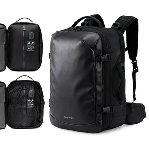 Vacuum Travel Backpack, One-Button Compression, Carry-On Built-in Electric Pump Ergonomic Hip Belt Expandable TSA Lock Water-Resistant Wet/Dry & Shoe Pockets 17" Laptop Vacuum Travel Backpack, One-Button Compression, Carry-On Built-in Electric Pump Ergonomic Hip Belt Expandable TSA Lock Water-Resistant Wet/Dry & Shoe Pockets 17" Laptop