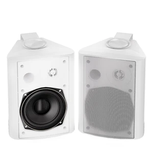 5.25 Inch 300 Watts Indoor Outdoor Bluetooth Speakers Waterproof Wall Mount Speakers Wired System All Weather Resistant for Patio Porch Home Theater Backyard(White) 5.25 Inch 300 Watts Indoor Outdoor Bluetooth Speakers Waterproof Wall Mount Speakers Wired System All Weather Resistant for Patio Porch Home Theater Backyard(White)