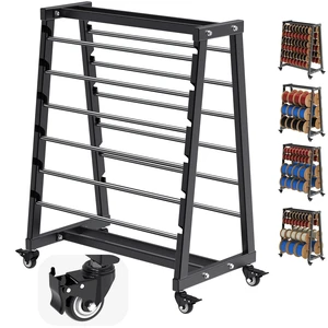 Heavy Duty Mobile Wire Spool Rack - 12-Rod Adjustable Cable Reel Holder with Locking Swivel Casters, Alloy Steel Frame for Industrial, Electrical, Workshop, 400LB Capacity Heavy Duty Mobile Wire Spool Rack - 12-Rod Adjustable Cable Reel Holder with Locking Swivel Casters, Alloy Steel Frame for Industrial, Electrical, Workshop, 400LB Capacity