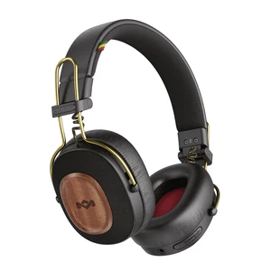 House of Positive Vibration Riddim On-Ear Headphones, 50-Hour Playtime, Quick Charge, Crystal Clear Calls, Sustainable Bamboo (Rasta) House of Positive Vibration Riddim On-Ear Headphones, 50-Hour Playtime, Quick Charge, Crystal Clear Calls, Sustainable Bamboo (Rasta)