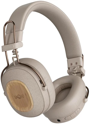 House of Positive Vibration Riddim On-Ear Headphones, 50-Hour Playtime, Quick Charge, Crystal Clear Calls, Sustainable Bamboo (Cream) House of Positive Vibration Riddim On-Ear Headphones, 50-Hour Playtime, Quick Charge, Crystal Clear Calls, Sustainable Bamboo (Cream)