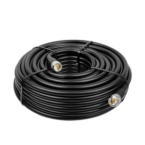 100FT RG8 Coaxial Cable, UHF Male PL-259, 50 Ohm, Low Loss, CB Radio, VHF Radio, SWR Meter, Antenna Analyzer 100FT RG8 Coaxial Cable, UHF Male PL-259, 50 Ohm, Low Loss, CB Radio, VHF Radio, SWR Meter, Antenna Analyzer