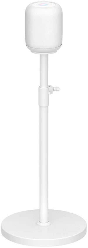 Height Adjustable Speaker Stand for Homepod 1 and Homepod 2 Stand Built-in Cable Management - Heavy-Duty Floor Speaker Stands for HomePod 1st and 2nd Generation Speakers Easy to Install, White Height Adjustable Speaker Stand for Homepod 1 and Homepod 2 Stand Built-in Cable Management - Heavy-Duty Floor Speaker Stands for HomePod 1st and 2nd Generation Speakers Easy to Install, White