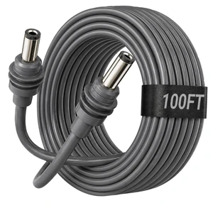 Starlink Mini Power Cable 100FT/30M, DC5521 Male to Male DC to DC Replacement Cord, 18AWG Waterproof Mating Power Cable for Starlink Mini RV, Camping, Van, Off-Grid Outdoor Setup Starlink Mini Power Cable 100FT/30M, DC5521 Male to Male DC to DC Replacement Cord, 18AWG Waterproof Mating Power Cable for Starlink Mini RV, Camping, Van, Off-Grid Outdoor Setup