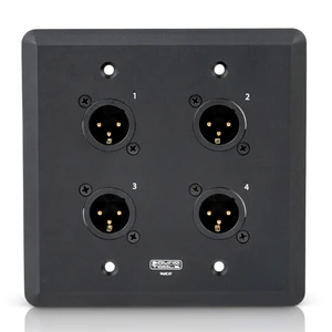 Wall CAT MX-B (Male, Black) - Audio Over Shielded CAT Cable Capable of sending analog audio, DMX, Clear-Com and AES Wall CAT MX-B (Male, Black) - Audio Over Shielded CAT Cable Capable of sending analog audio, DMX, Clear-Com and AES