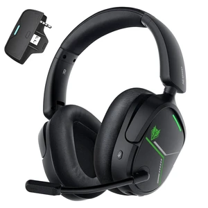2.4GHz Wireless Gaming Headset for Xbox Series X S, Xbox One - 80Hr Battery, 3D Audio & Noise Canceling Mic, Foldable Bluetooth Gaming Headphone for PC, PS5,Laptop 2.4GHz Wireless Gaming Headset for Xbox Series X S, Xbox One - 80Hr Battery, 3D Audio & Noise Canceling Mic, Foldable Bluetooth Gaming Headphone for PC, PS5,Laptop