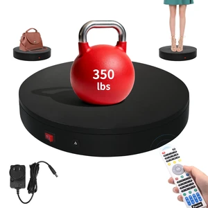 Remote-Controlled Motorized Turntable,Motorized Rotating Display Stand,Speed-Adjustable Rotating Platform,Multi-Mode 360° Photography Turntable for 3D Scan,Photography,Showcase(12.6inch/Black) Remote-Controlled Motorized Turntable,Motorized Rotating Display Stand,Speed-Adjustable Rotating Platform,Multi-Mode 360° Photography Turntable for 3D Scan,Photography,Showcase(12.6inch/Black)
