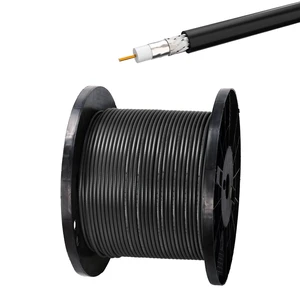 Belden 1694A Coaxial Cable Black 100ft Low Loss Precision 75 Ohm Video Cable Supports 3G/6G/12G/HD-SDI/4k for HDTV and Professional SDI Applications Belden 1694A Coaxial Cable Black 100ft Low Loss Precision 75 Ohm Video Cable Supports 3G/6G/12G/HD-SDI/4k for HDTV and Professional SDI Applications