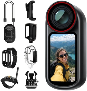 4K Mini Body Camera with 1.5" Screen, WiFi Magnetic Wearable POV EIS 6-axis stabilization, Bluetooth connectivity, hands-free audio recording. Clip-on mount for cycling and vlogging 4K Mini Body Camera with 1.5" Screen, WiFi Magnetic Wearable POV EIS 6-axis stabilization, Bluetooth connectivity, hands-free audio recording. Clip-on mount for cycling and vlogging