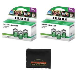 Fujicolor 200 Color Negative Film (Two 3-Packs (6 Rolls)) Fujicolor 200 Color Negative Film (Two 3-Packs (6 Rolls))