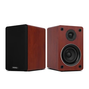40W*2 Passive Bookshelf Speakers for Home Theater Surround Sound, Stereo, and Passive Near Field Monitor, 2-WayRequires a Receiver or Amplifier (Brown, Pair) 40W*2 Passive Bookshelf Speakers for Home Theater Surround Sound, Stereo, and Passive Near Field Monitor, 2-WayRequires a Receiver or Amplifier (Brown, Pair)