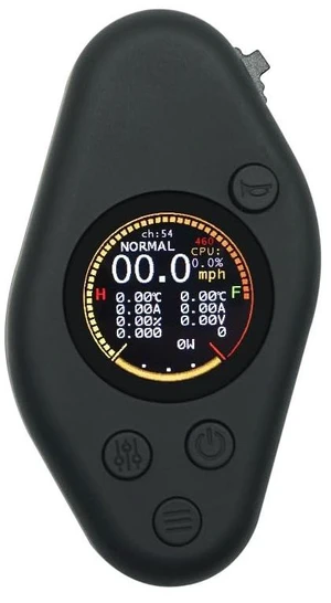 Hall Sensor Throttle Remote Controller VX4 PRO Self-Contained Feature Buttons Color Display Eskate Remote Hall Sensor Throttle Remote Controller VX4 PRO Self-Contained Feature Buttons Color Display Eskate Remote