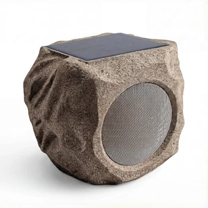 Solar Powered Outdoor Rock Speaker Bluetooth 4.5 Inch Speakers Peak 40W Deep Bass 22 Hr Playtime Multi-Sync 200 Speakers, Bluetooth 5.4 Stereo 120 FT,IPX65 for Garden Patio Pool (Brown 1PC) Solar Powered Outdoor Rock Speaker Bluetooth 4.5 Inch Speakers Peak 40W Deep Bass 22 Hr Playtime Multi-Sync 200 Speakers, Bluetooth 5.4 Stereo 120 FT,IPX65 for Garden Patio Pool (Brown 1PC)