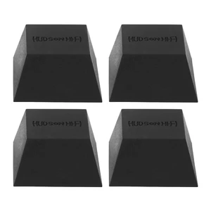 Block Silicone Isolation Feet 4-Pack Non-Adhesive Subwoofer Isolation Pads w/ 37.5 lbs Capacity Pads for Small Speakers, Speaker Spikes & Turntable Isolation Pads for Reduced Vibration & Resonance Block Silicone Isolation Feet 4-Pack Non-Adhesive Subwoofer Isolation Pads w/ 37.5 lbs Capacity Pads for Small Speakers, Speaker Spikes & Turntable Isolation Pads for Reduced Vibration & Resonance